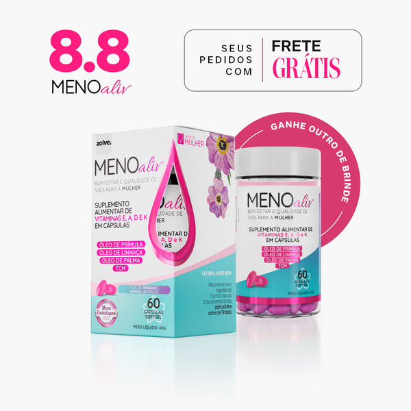 Oferta 8.8 Meno Aliv: compre 1 e ganhe outro de brinde