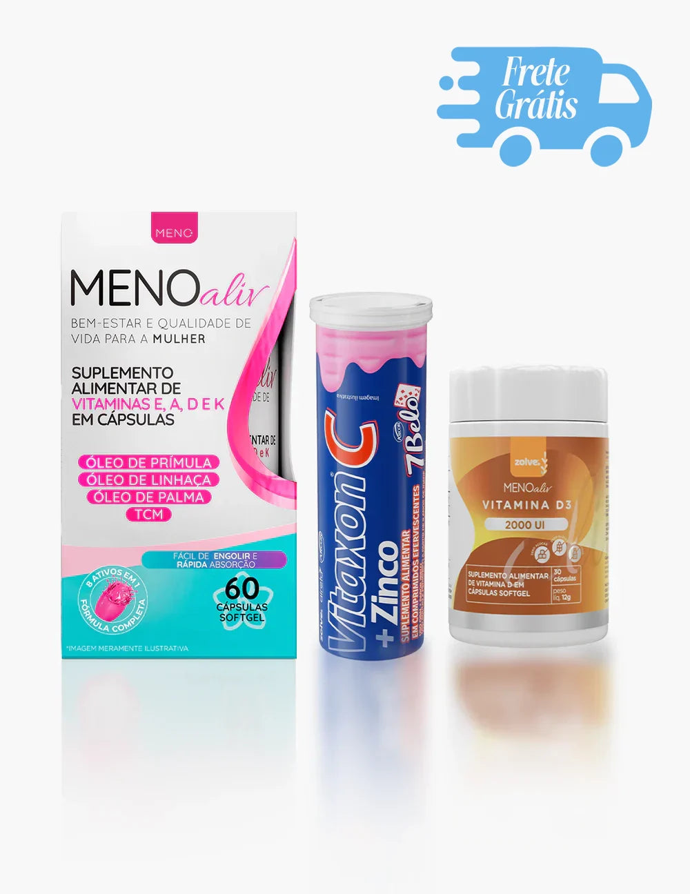Meno Aliv + Vitaxon C - Zinco + Vitamina D3