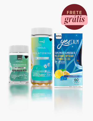 Yes Calm + Gummy Melatonina + Trimagnésio