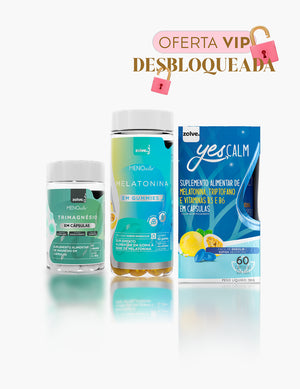 1 Trimagnésio + Melatonina + YesCalm
