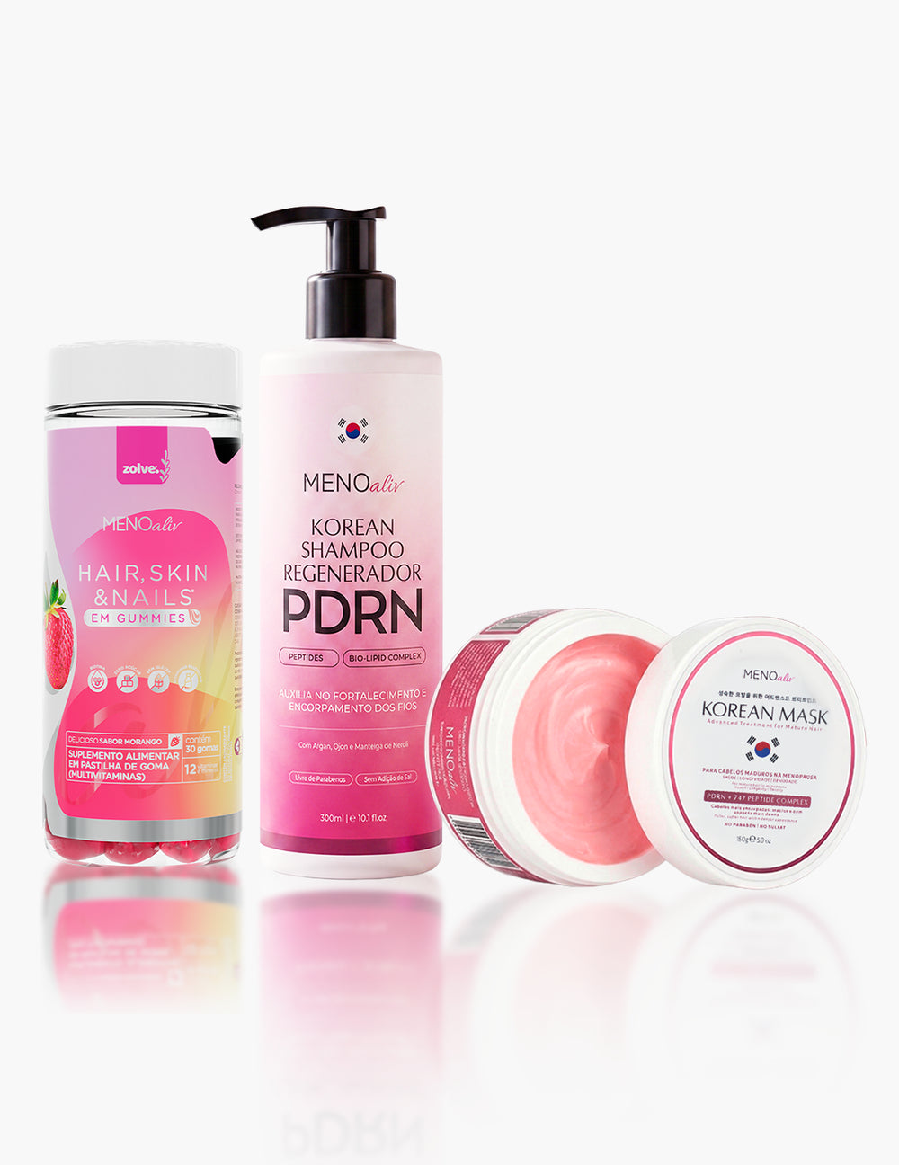 Shampoo + Korean Mask + Gummy HSN