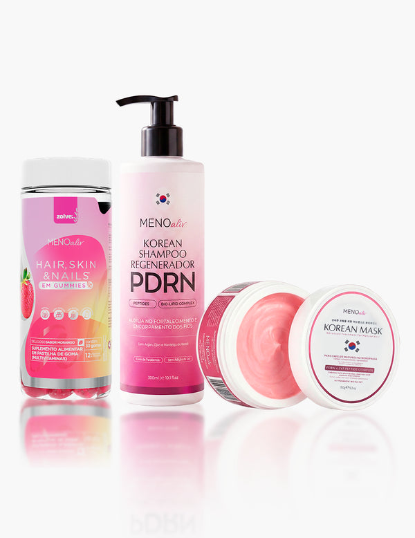 Shampoo + Korean Mask + Gummy HSN