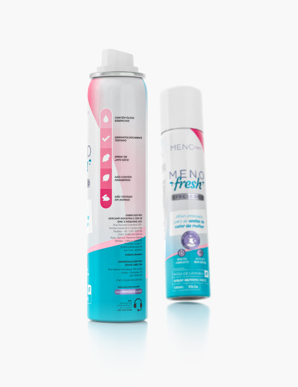 Spray Meno Fresh - Refrescante Para Calores Menopausa - 4 un