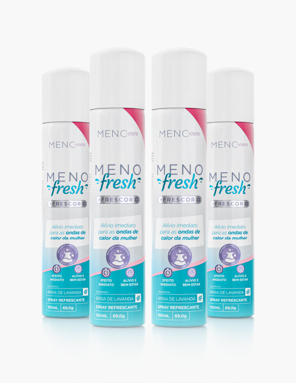 Spray Meno Fresh - Refrescante Para Calores Menopausa - 4 un