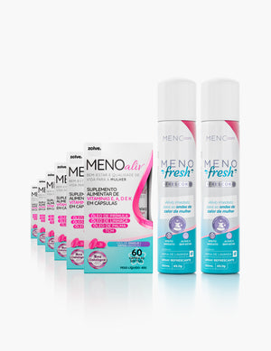 Kit Menopausa - 6 Meno Aliv + 2 Meno Fresh