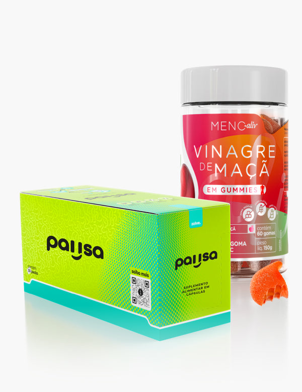 Gummy Vinagre de Maçã + Zolve Pausa 30 Packs