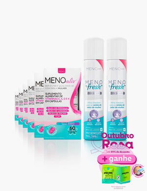 Kit Menopausa - 6 Meno Aliv + 2 Meno Fresh