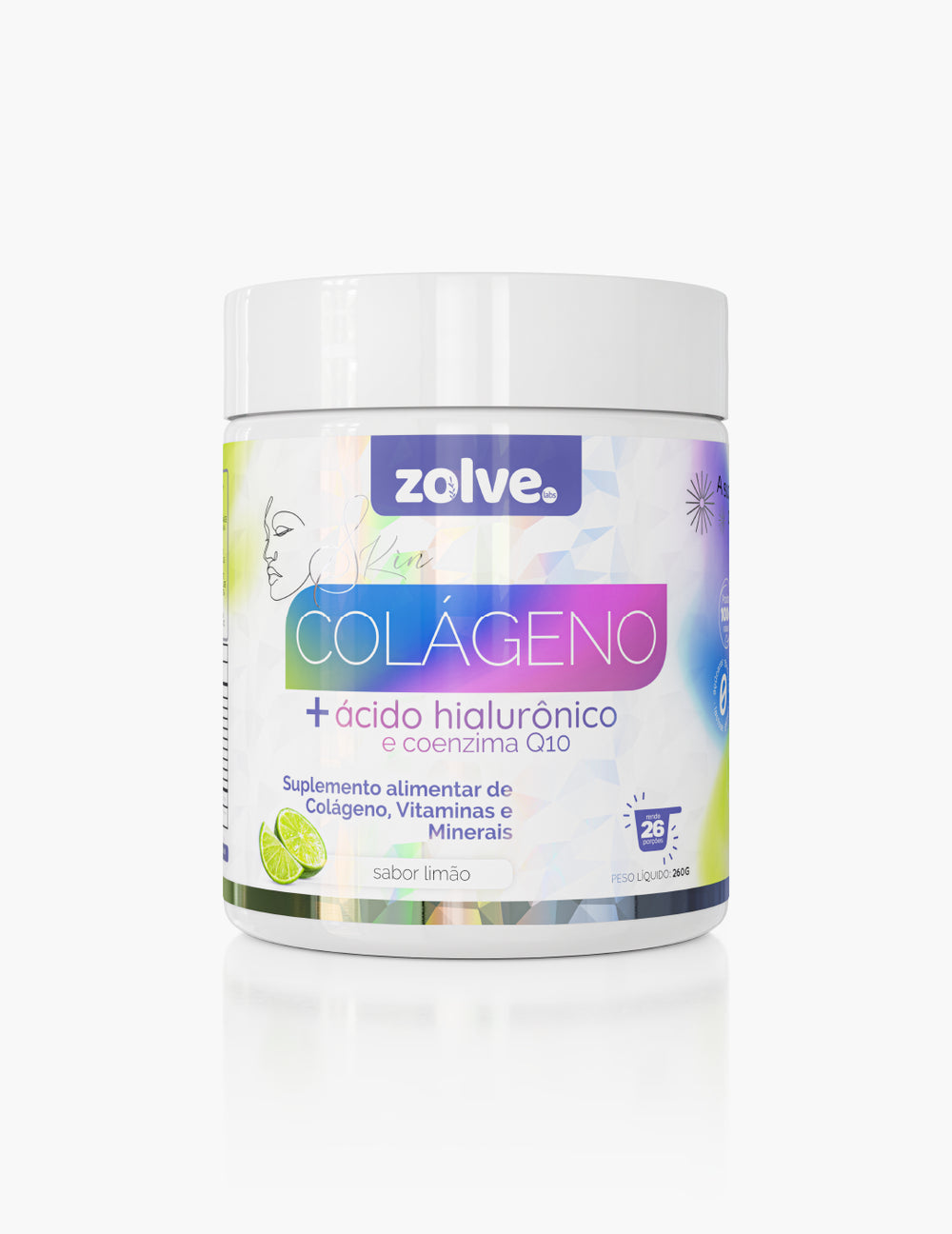 Zolve Skin Colágeno Verisol® Limão - 1 pote