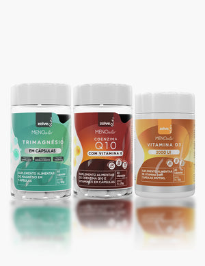 Trimagnésio + Coenzima Q10 + Vitamina D3