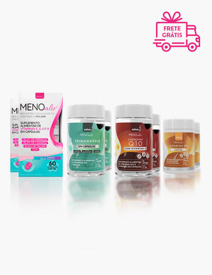 2 Meno Aliv + 2 Trimagnésio + 2 Coenzima Q10 + 2 Vitamina D3 - Aniversário Meno Aliv 2026