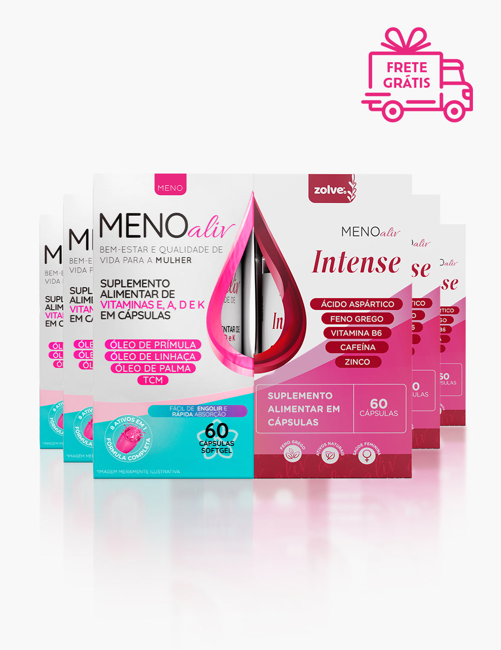 3 Meno Aliv + 3 Meno Aliv Intense - Aniversário Meno Aliv 2026