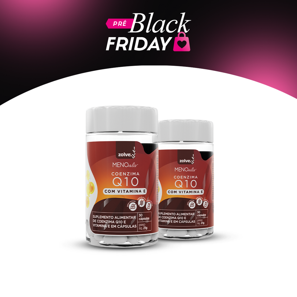 Kit Duo Q10: 2 Coenzima Q10 com Vitamina E
