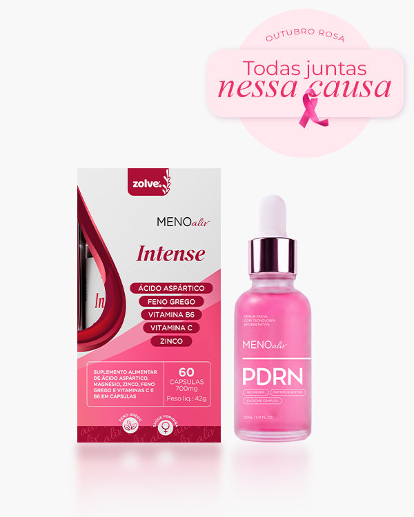Intense + Sérum PDRN - Kit Outubro Rosa