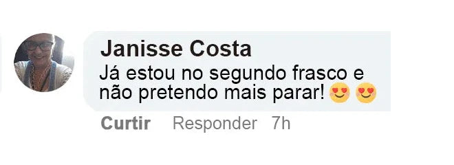 Janisse Costa: Já estou no segundo frasco e não pretendo mais parar!