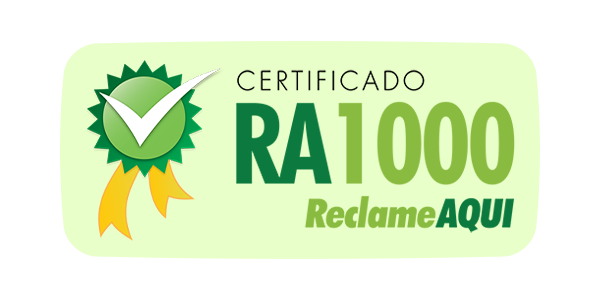 Selo RA1000 — Reclame Aqui